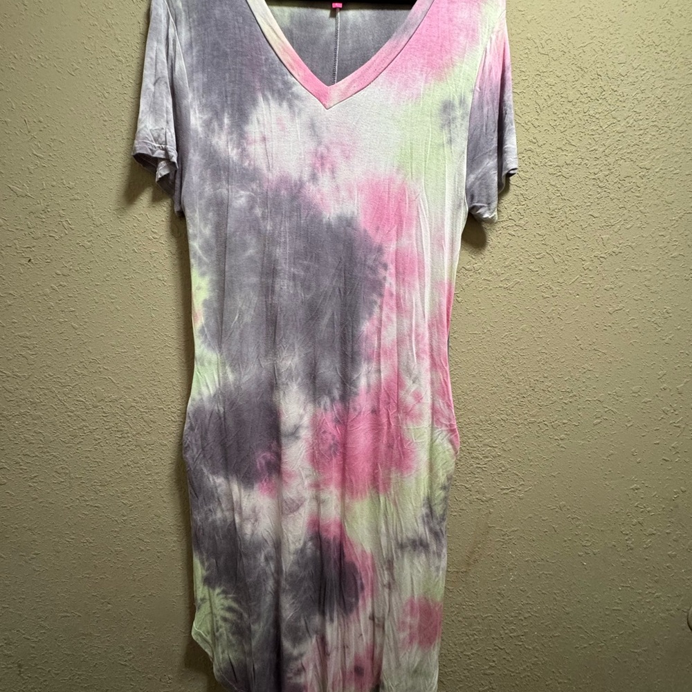 Simply Southern Pink and Gray Top
